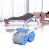 Maxbell Professional Ab Roller Wheel Ab Machine Home Gym for Women Men Exercise Blue Timing Adjust