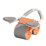 Maxbell Professional Ab Roller Wheel Ab Machine Home Gym for Women Men Exercise Orange