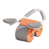 Maxbell Professional Ab Roller Wheel Ab Machine Home Gym for Women Men Exercise Orange