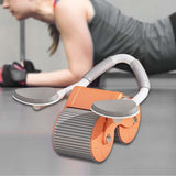 Maxbell Professional Ab Roller Wheel Ab Machine Home Gym for Women Men Exercise Orange