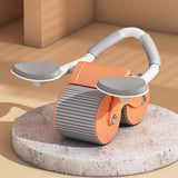 Maxbell Professional Ab Roller Wheel Ab Machine Home Gym for Women Men Exercise Orange