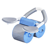 Maxbell Professional Ab Roller Wheel Ab Machine Home Gym for Women Men Exercise Blue