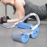 Maxbell Professional Ab Roller Wheel Ab Machine Home Gym for Women Men Exercise Blue