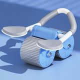 Maxbell Professional Ab Roller Wheel Ab Machine Home Gym for Women Men Exercise Blue