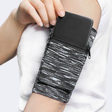 Maxbell Breathable Lightweight Phone Armband Arm Band Storage Bag for Exercise B Large