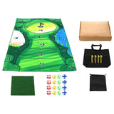 Maxbell Golf Practice Blanket Toy Golf Training Aids Foldable for Training Toy