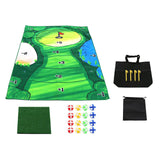 Maxbell Golf Practice Blanket Toy Golf Training Aids Foldable for Training Toy