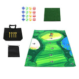 Maxbell Golf Practice Blanket Toy Golf Training Aids Foldable for Training Toy