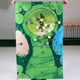 Maxbell Golf Practice Blanket Toy Golf Training Aids Foldable for Training Toy