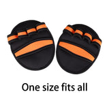 Maxbell Gym Grip Pads Outdoor Sports Hand Protector Half Finger for Weightlifting