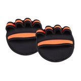 Maxbell Gym Grip Pads Outdoor Sports Hand Protector Half Finger for Weightlifting