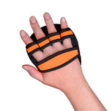 Maxbell Gym Grip Pads Outdoor Sports Hand Protector Half Finger for Weightlifting