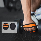 Maxbell Gym Grip Pads Outdoor Sports Hand Protector Half Finger for Weightlifting