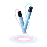 Maxbell Jump Rope with Comfortable Handles Skipping Rope for Home Workout Men Women Blue Black