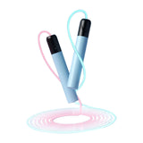 Maxbell Jump Rope with Comfortable Handles Skipping Rope for Home Workout Men Women Blue Black