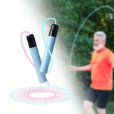 Maxbell Jump Rope with Comfortable Handles Skipping Rope for Home Workout Men Women Blue Black