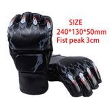 Maxbell Boxing Gloves Breathable Protective Gear for Men Women Punching Bag Sparring Claw Of Tiger and Black