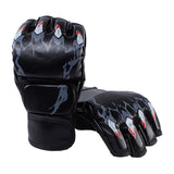 Maxbell Boxing Gloves Breathable Protective Gear for Men Women Punching Bag Sparring Claw Of Tiger and Black