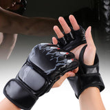 Maxbell Boxing Gloves Breathable Protective Gear for Men Women Punching Bag Sparring Claw Of Tiger and Black