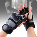 Maxbell Boxing Gloves Breathable Protective Gear for Men Women Punching Bag Sparring Claw Of Tiger and Black