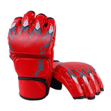 Maxbell Boxing Gloves Breathable Protective Gear for Men Women Punching Bag Sparring Claw Of Tiger Red