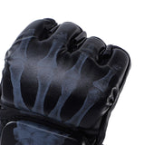 Maxbell Boxing Gloves Breathable Protective Gear for Men Women Punching Bag Sparring Demon Hand Black