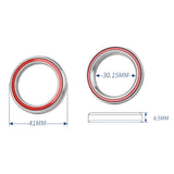 Maxbell Metal Bike Headset Bearing Repair Anti Dust Waterproof Sealing Ring Bearing P03