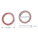 Maxbell Metal Bike Headset Bearing Repair Anti Dust Waterproof Sealing Ring Bearing P08