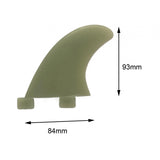 Maxbell 2x Surfboard Fin Surfboard Tail Rudder for Water Sports Longboard Boat