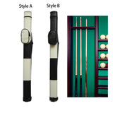 Maxbell Billiard Stick Storage Pool Cue Case for 1/2 Snooker Billiard Stick Rod Style A
