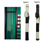 Maxbell Billiard Stick Storage Pool Cue Case for 1/2 Snooker Billiard Stick Rod Style A