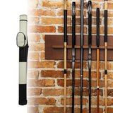 Maxbell Billiard Stick Storage Pool Cue Case for 1/2 Snooker Billiard Stick Rod Style A