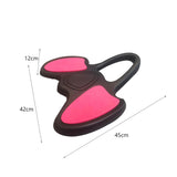 Maxbell Strength Training Wheel Roller Elbow Support Abdominal Exercise for Fitness