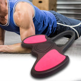 Maxbell Strength Training Wheel Roller Elbow Support Abdominal Exercise for Fitness