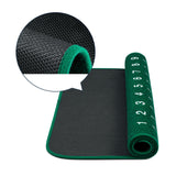 Maxbell Velvet Golf Training Mat Chipping Golf Putting Mat Portable for Home Office