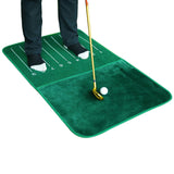 Maxbell Velvet Golf Training Mat Chipping Golf Putting Mat Portable for Home Office