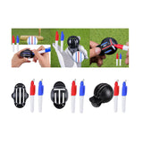 Maxbell Golf Ball Marker Line Drawing Stencil Tools with Marker Set training Three Lines