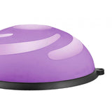Maxbell Wave Speed Ball Semicircle Balance Ball for Gym Back and Abdominal Training Dia 58cm Purple A