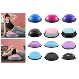 Maxbell Wave Speed Ball Semicircle Balance Ball for Gym Back and Abdominal Training Dia 58cm Purple A