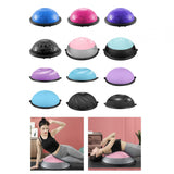 Maxbell Wave Speed Ball Semicircle Balance Ball for Gym Back and Abdominal Training Dia 58cm Purple A