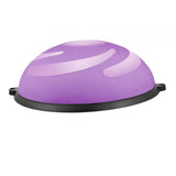 Maxbell Wave Speed Ball Semicircle Balance Ball for Gym Back and Abdominal Training Dia 58cm Purple A