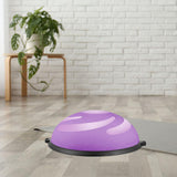 Maxbell Wave Speed Ball Semicircle Balance Ball for Gym Back and Abdominal Training Dia 58cm Purple A