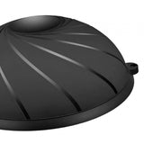 Maxbell Wave Speed Ball Semicircle Balance Ball for Gym Back and Abdominal Training Dia 58cm Black B