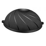 Maxbell Wave Speed Ball Semicircle Balance Ball for Gym Back and Abdominal Training Dia 58cm Black B