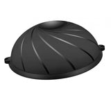 Maxbell Wave Speed Ball Semicircle Balance Ball for Gym Back and Abdominal Training Dia 58cm Black B