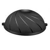 Maxbell Wave Speed Ball Semicircle Balance Ball for Gym Back and Abdominal Training Dia 58cm Black B