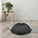 Maxbell Wave Speed Ball Semicircle Balance Ball for Gym Back and Abdominal Training Dia 58cm Black B