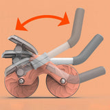 Maxbell Professional Abdominal Roller Wheel for Equipment Abdominal Core Trainer Exercise Orange