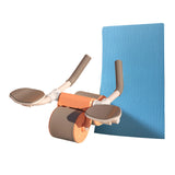 Maxbell Professional Abdominal Roller Wheel for Equipment Abdominal Core Trainer Exercise Orange