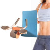 Maxbell Professional Abdominal Roller Wheel for Equipment Abdominal Core Trainer Exercise Orange